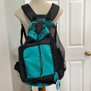 Global new beginnings backpack transparent expandable insulated mesh tur…